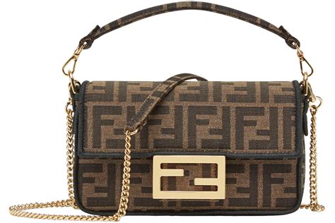 baguette mini jacquard ff fabric bag|fendi mini crossbody bag.